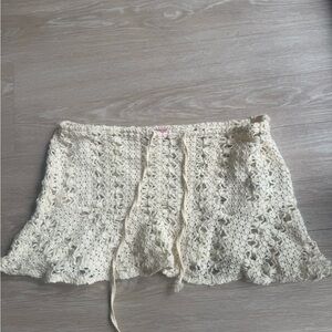 edikted violet mini skirt only worn once size xs